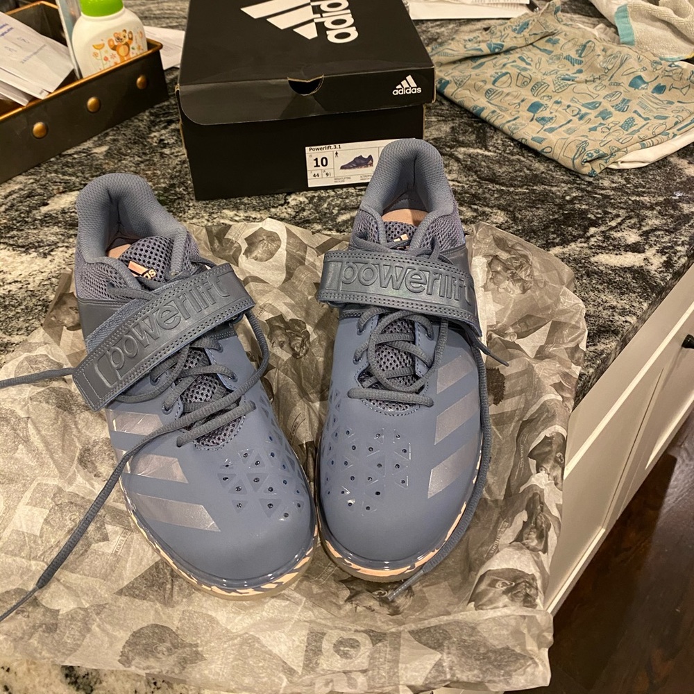 Adidas women’s powerlifting sneakers